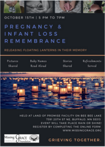 Pregnancy and Infant Loss Remembrance Event